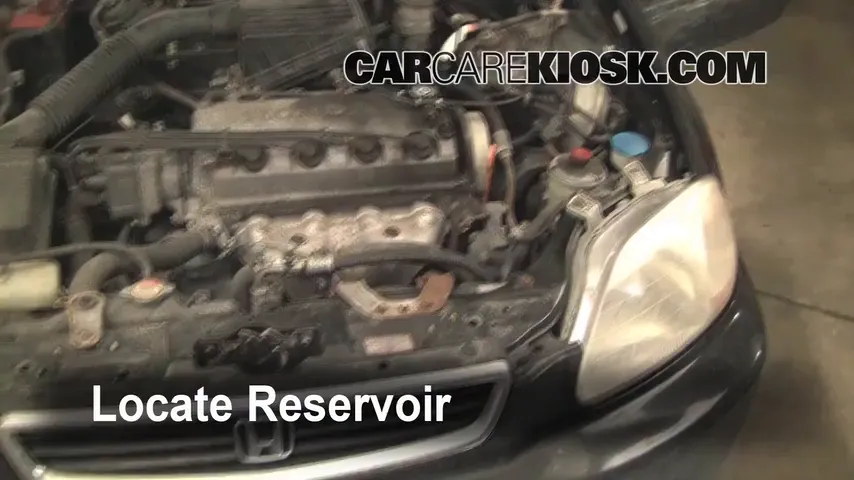 1997 Honda Civic LX 1.6L 4 Cyl. Windshield Washer Fluid